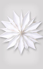 Deko-Stern weiß 18 Spitzen | 40 cm
