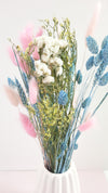 Trockenblumenstrauss Frühlings-Mix Blau