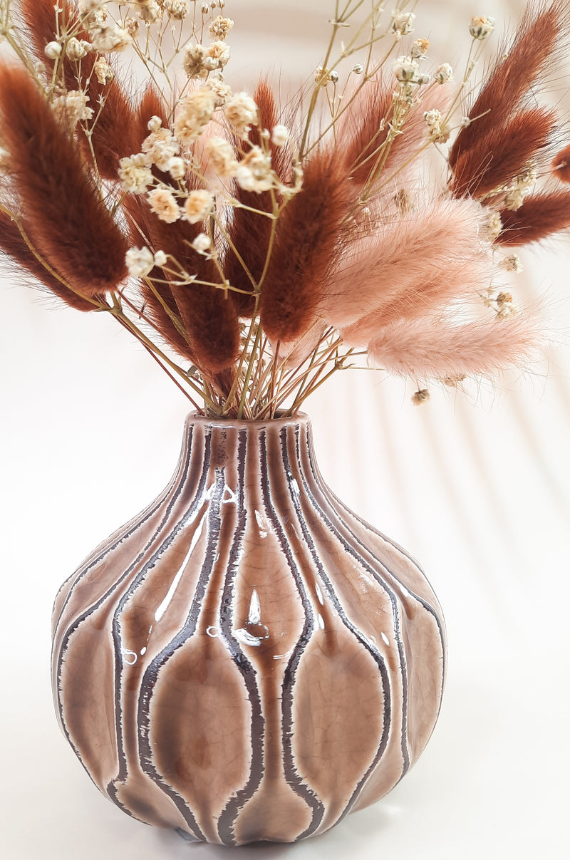 Strauß Hazel mit Vase | Trockenblumen
