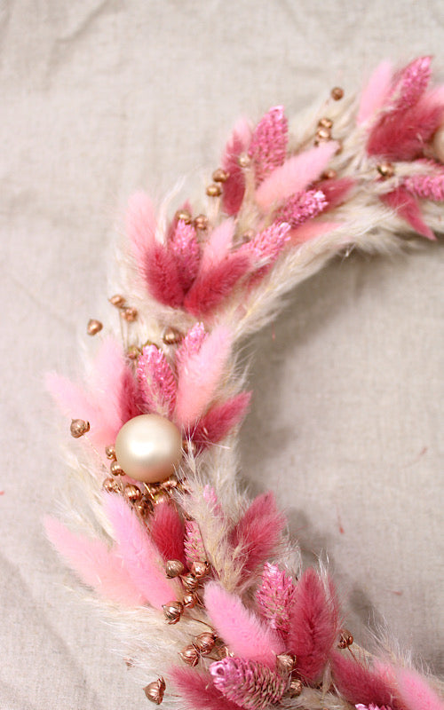 Adventskranz Light rose Christmas