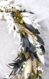 Adventskranz white Christmas