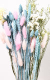 Trockenblumenstrauss Frühlings-Mix Blau