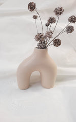 Keramikvase MALEA Creme | Style Bridge | 18 cm