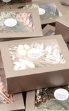 Trockenblumen Mix Box weiß