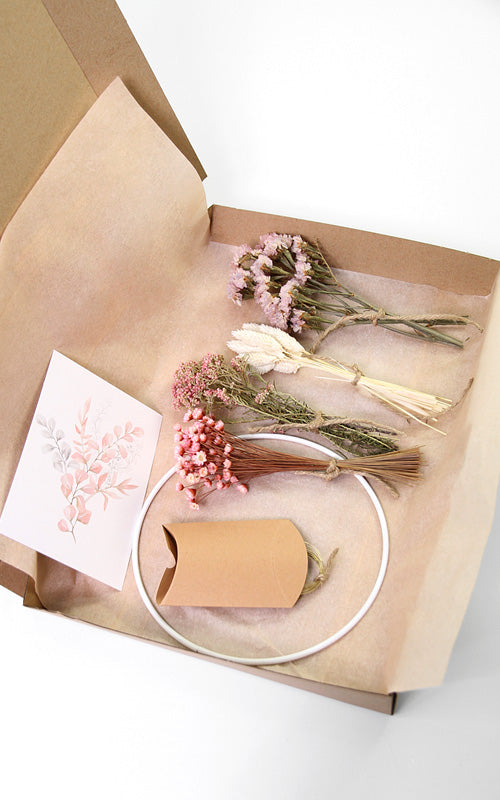DIY Trockenblumenbox mit Flowerloop