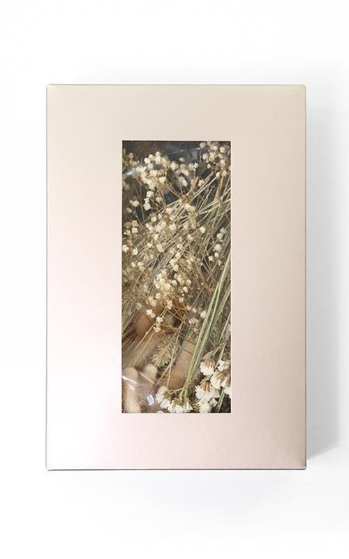 Trockenblumen-Mix Box natural | 28 x 19 cm