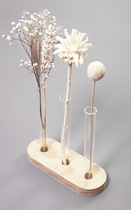 Flowerholder Flower Holder mit Minivasen