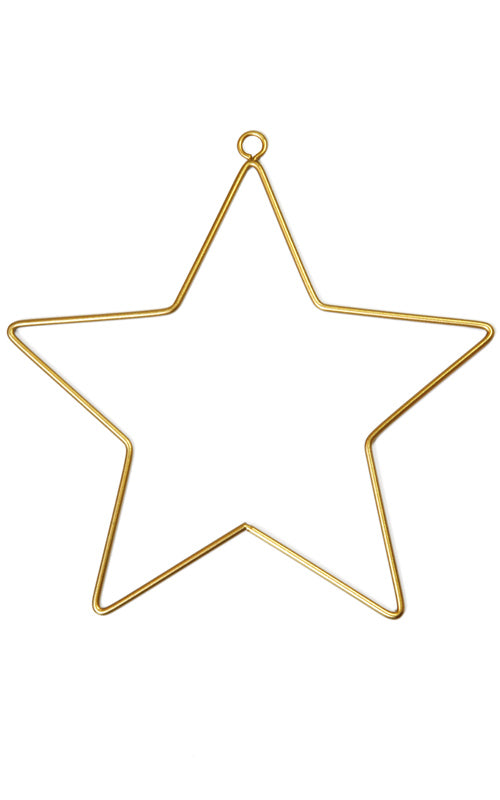 Flowerloop Stern gold | 24 cm
