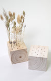Flowercube Flowerboard Holz Cube