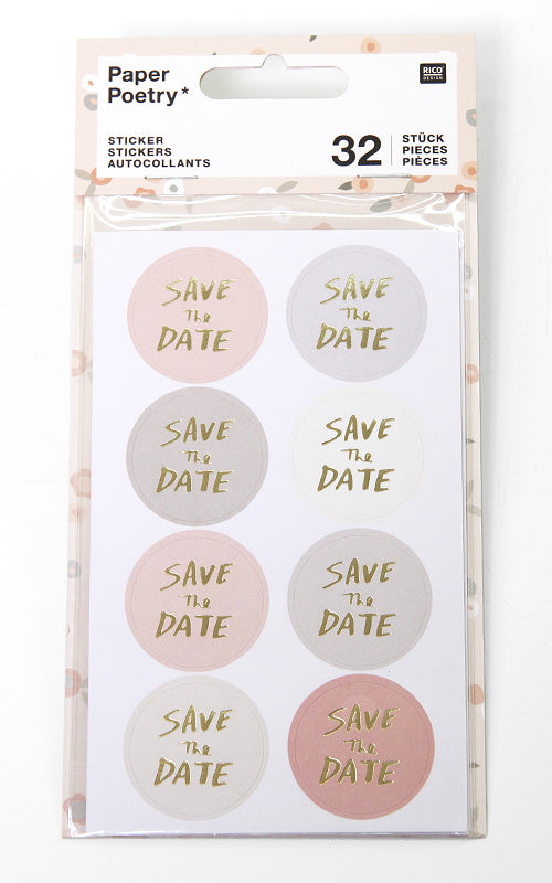 Sticker Save the Date