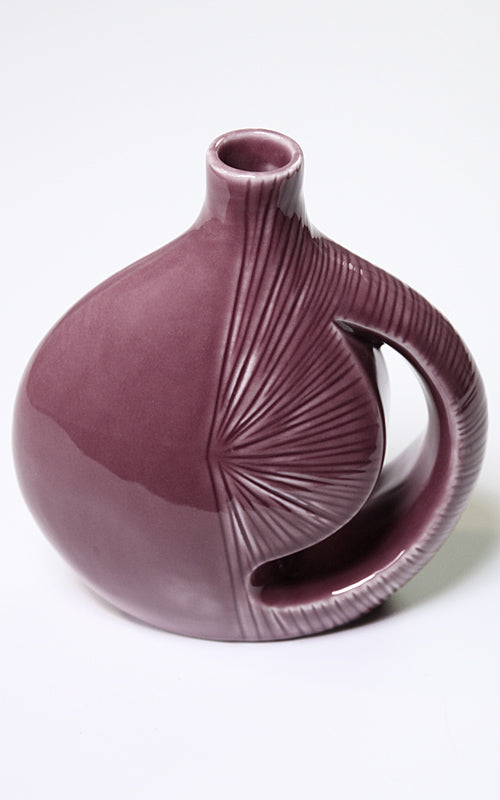 Keramikvase UNITA DARK ROSE | 16,5 cm