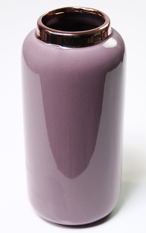 Keramikvase BOHO DUSKY PINK | 17 cm