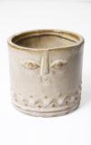 Keramikvase Vase mit Gesicht