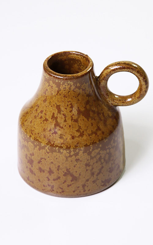Keramikvase RONJA BROWN | 8 cm