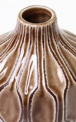 Keramikvase LENJA BROWN | 10,5 cm