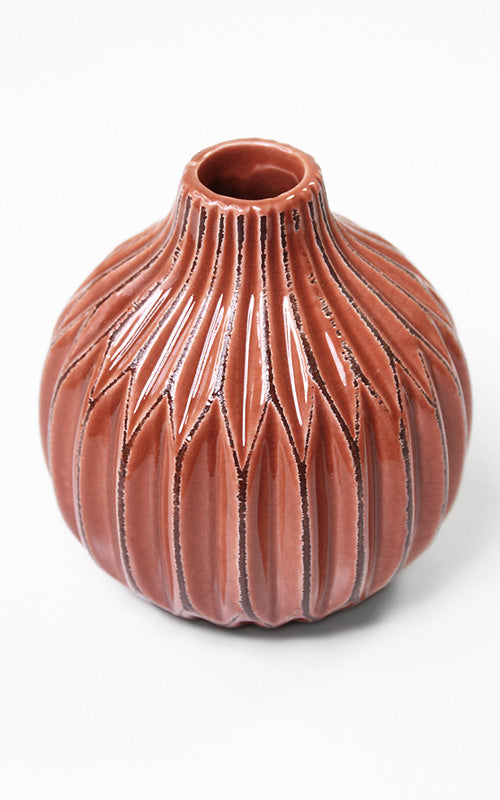 Keramikvase LENJA CORAL | 11 cm