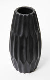 Keramikvase Aquarel schwarz