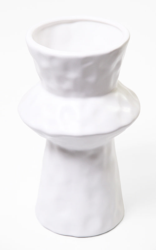 Keramikvase SANNE WHITE | 20 cm