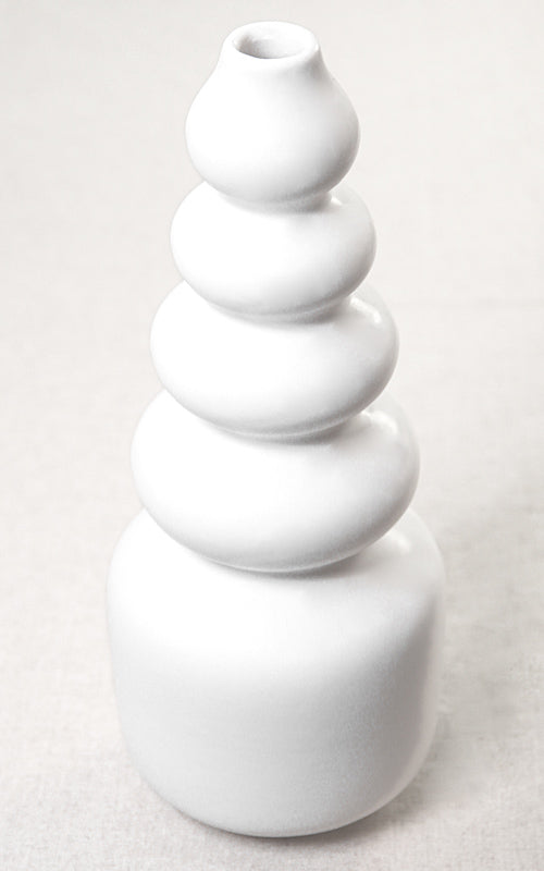 Keramikvase BRUNILA WHITE | Style 1 | 30 cm