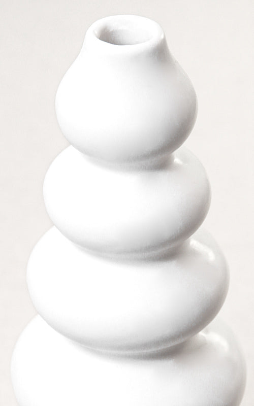 Keramikvase BRUNILA WHITE | Style 1 | 30 cm